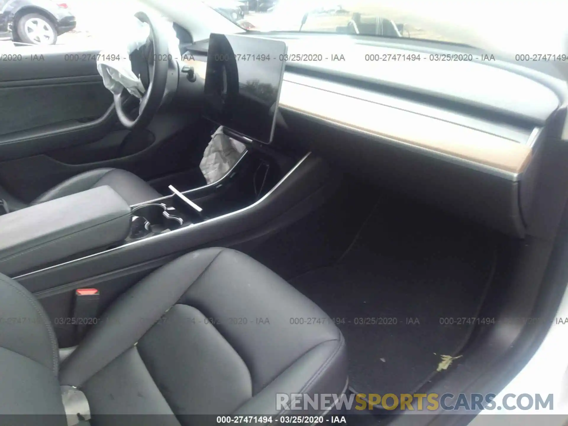 5 Photograph of a damaged car 5YJ3E1EB4KF427877 TESLA MODEL 3 2019