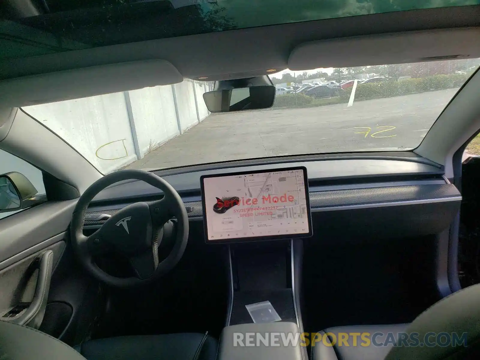 9 Photograph of a damaged car 5YJ3E1EB4KF432237 TESLA MODEL 3 2019