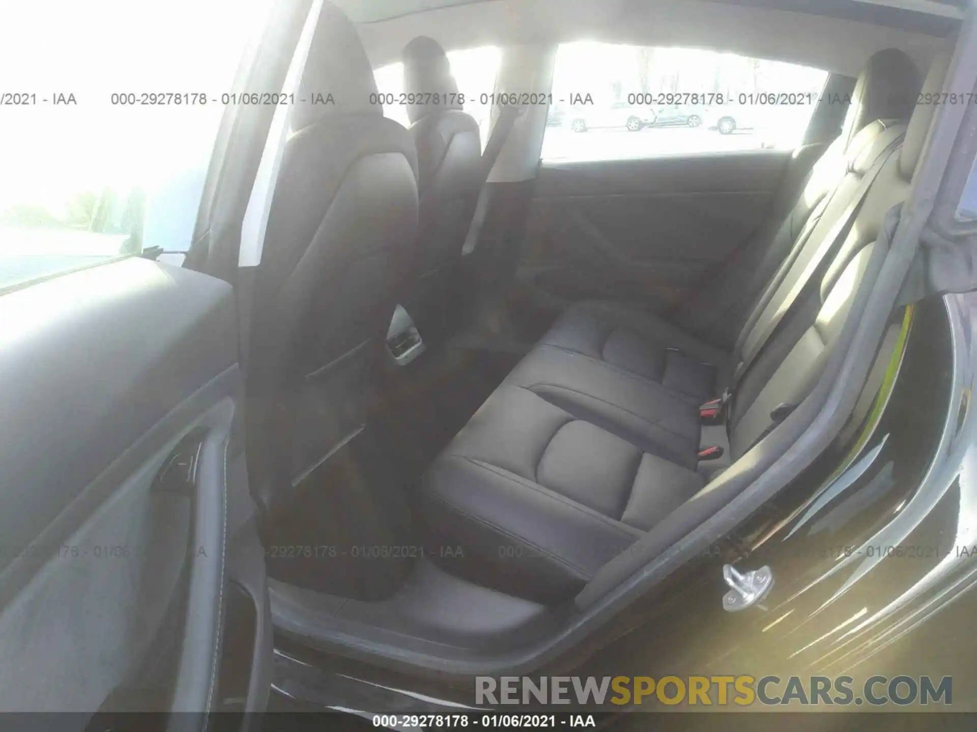 8 Photograph of a damaged car 5YJ3E1EB4KF433646 TESLA MODEL 3 2019