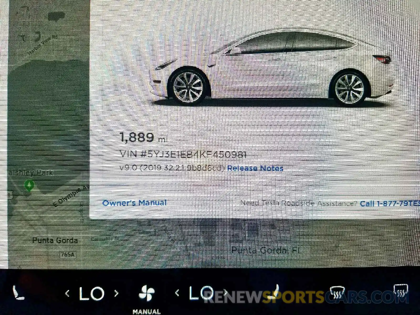 6 Photograph of a damaged car 5YJ3E1EB4KF450981 TESLA MODEL 3 2019