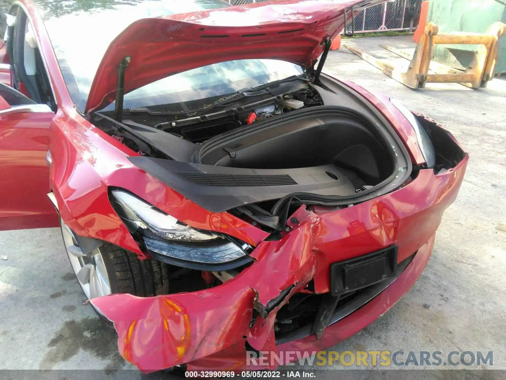 6 Photograph of a damaged car 5YJ3E1EB4KF453783 TESLA MODEL 3 2019