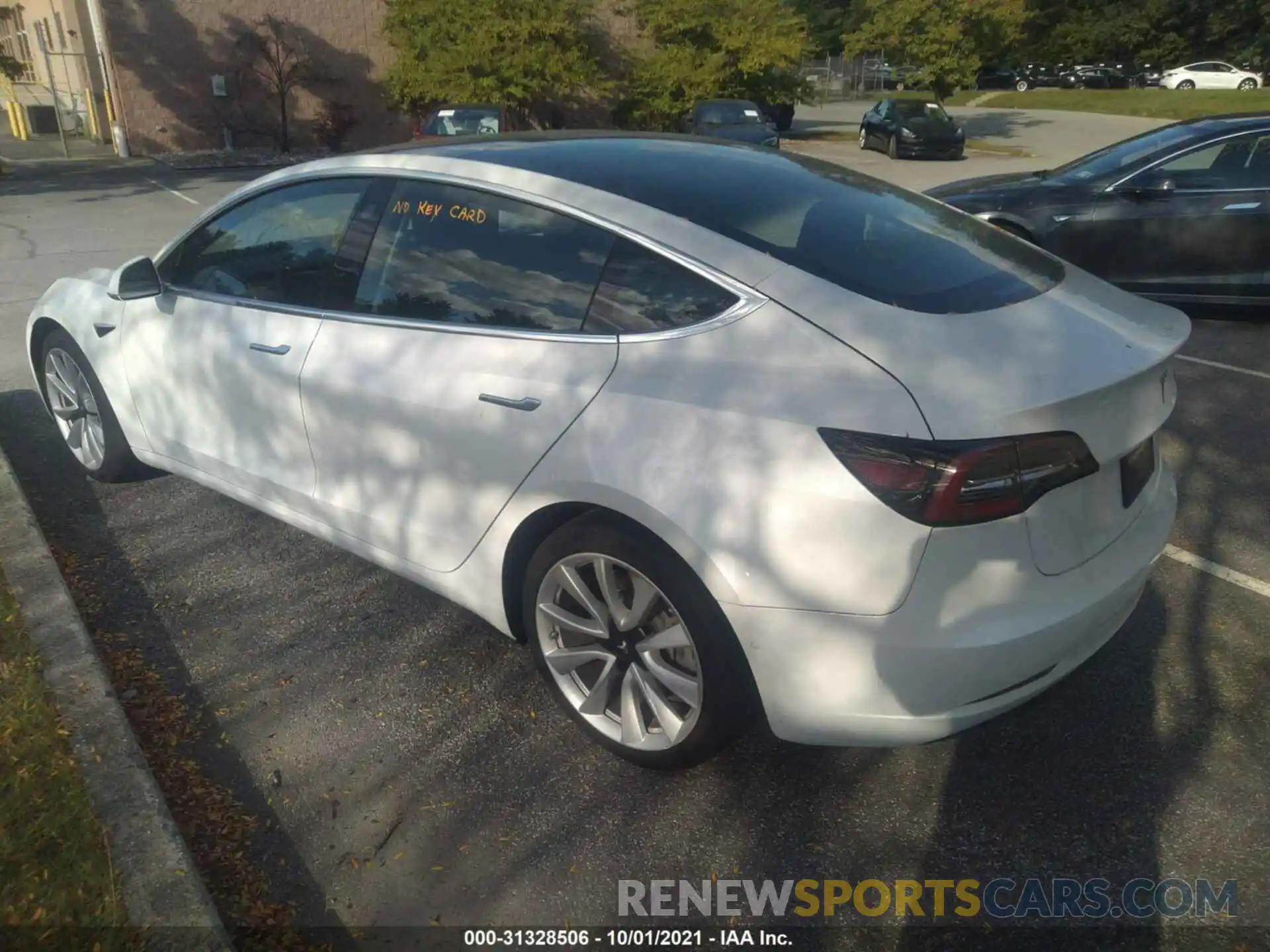 3 Photograph of a damaged car 5YJ3E1EB4KF454108 TESLA MODEL 3 2019