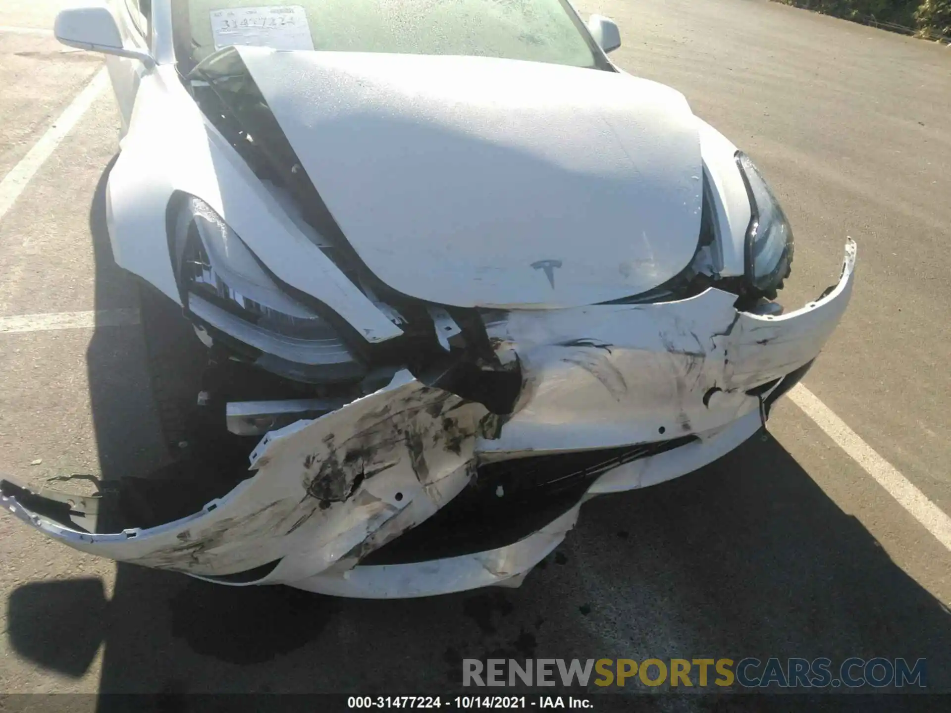 6 Photograph of a damaged car 5YJ3E1EB4KF469675 TESLA MODEL 3 2019