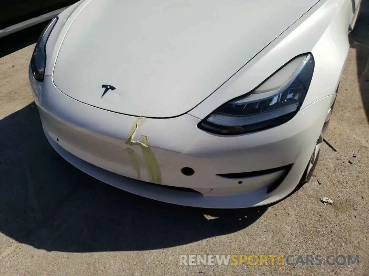 9 Photograph of a damaged car 5YJ3E1EB4KF487349 TESLA MODEL 3 2019