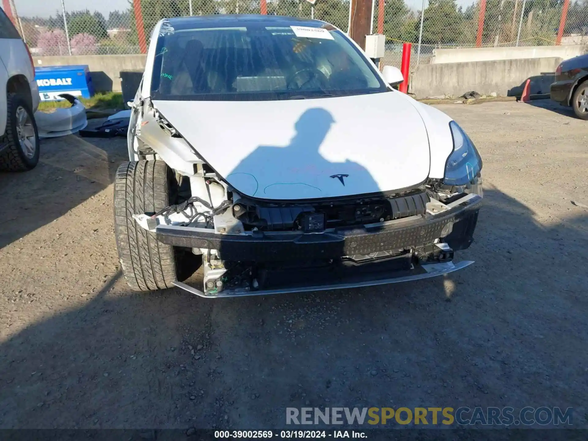 6 Photograph of a damaged car 5YJ3E1EB4KF494267 TESLA MODEL 3 2019