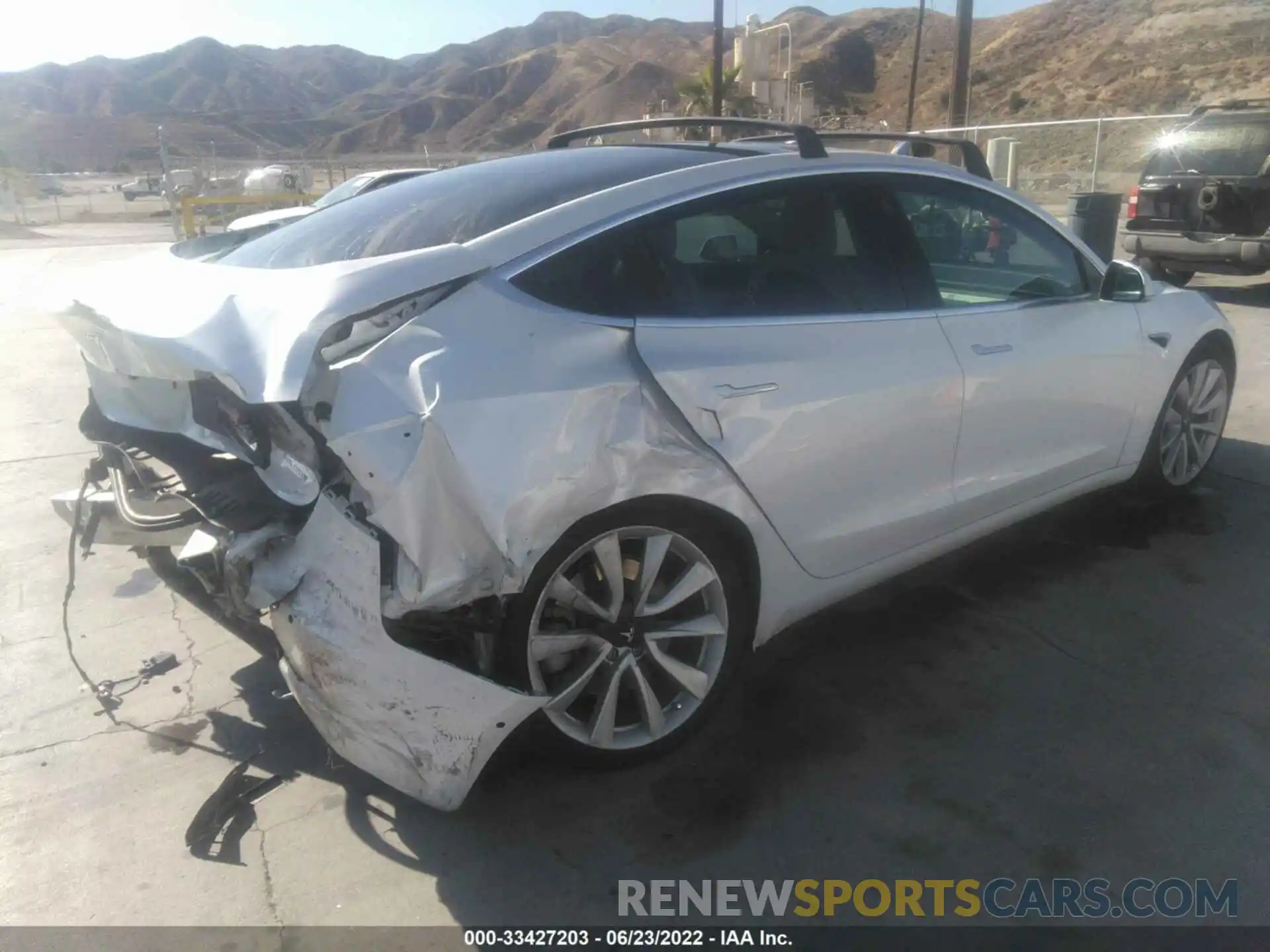 4 Photograph of a damaged car 5YJ3E1EB4KF494964 TESLA MODEL 3 2019