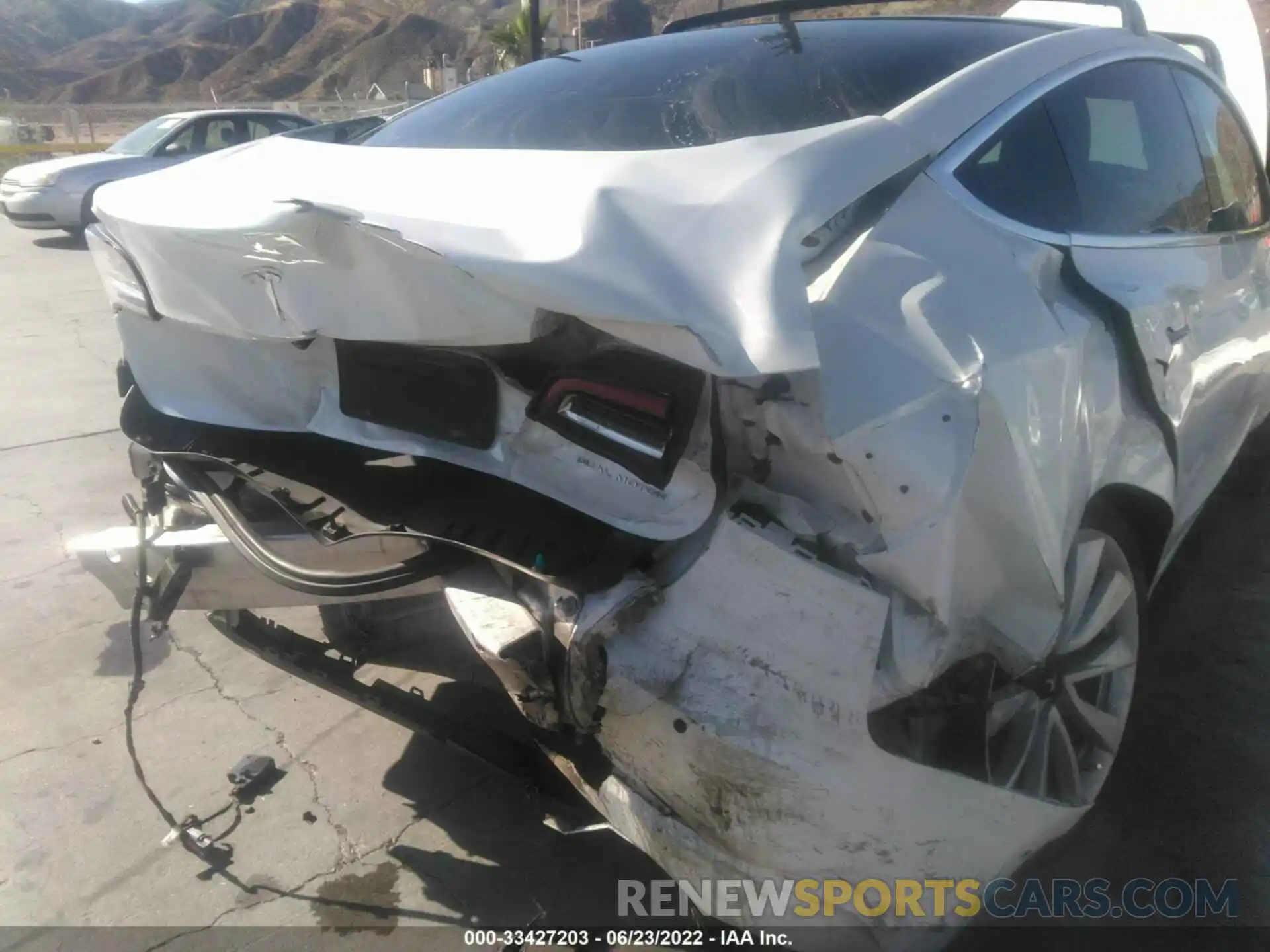 6 Photograph of a damaged car 5YJ3E1EB4KF494964 TESLA MODEL 3 2019