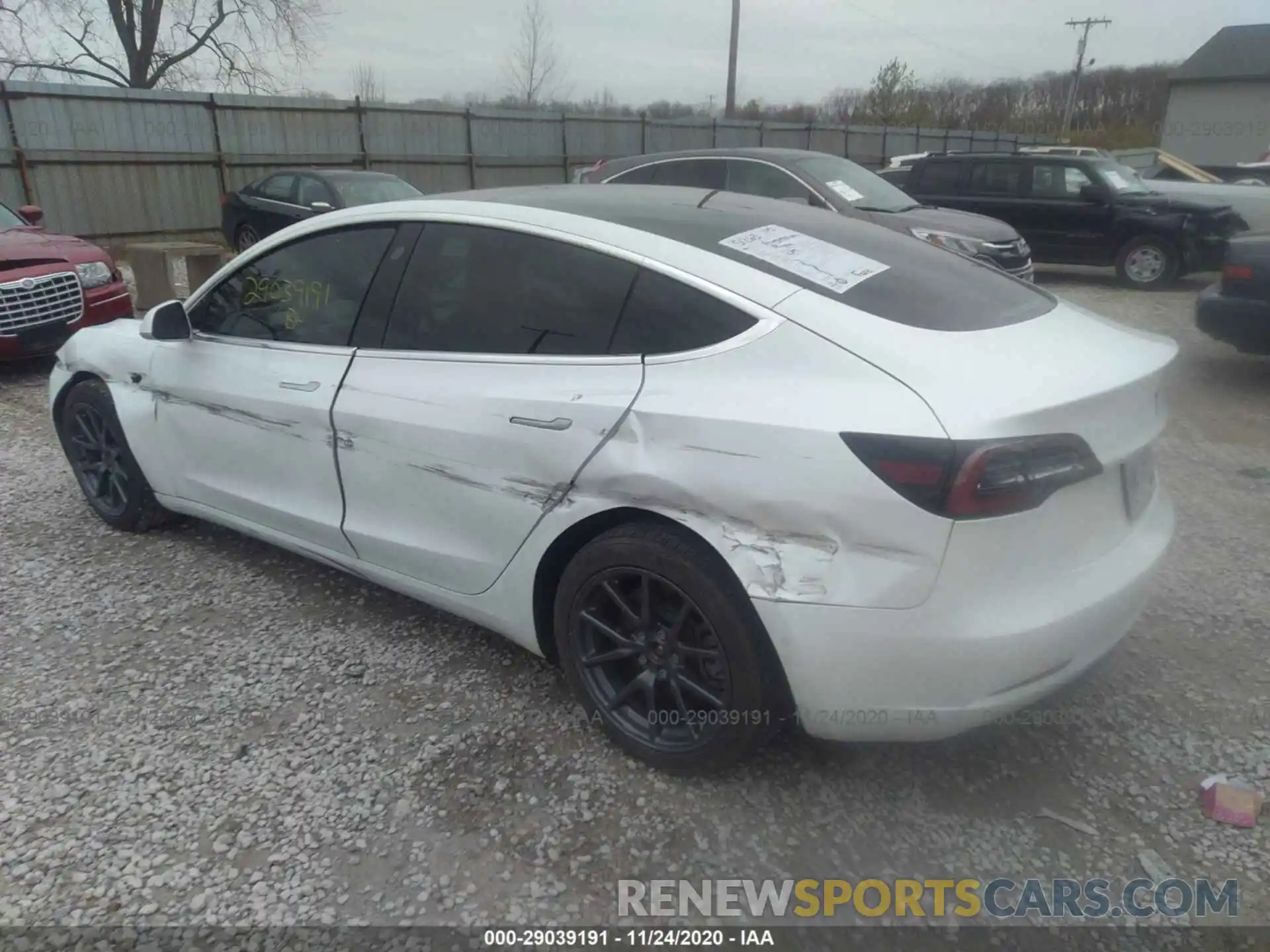 3 Photograph of a damaged car 5YJ3E1EB4KF511892 TESLA MODEL 3 2019