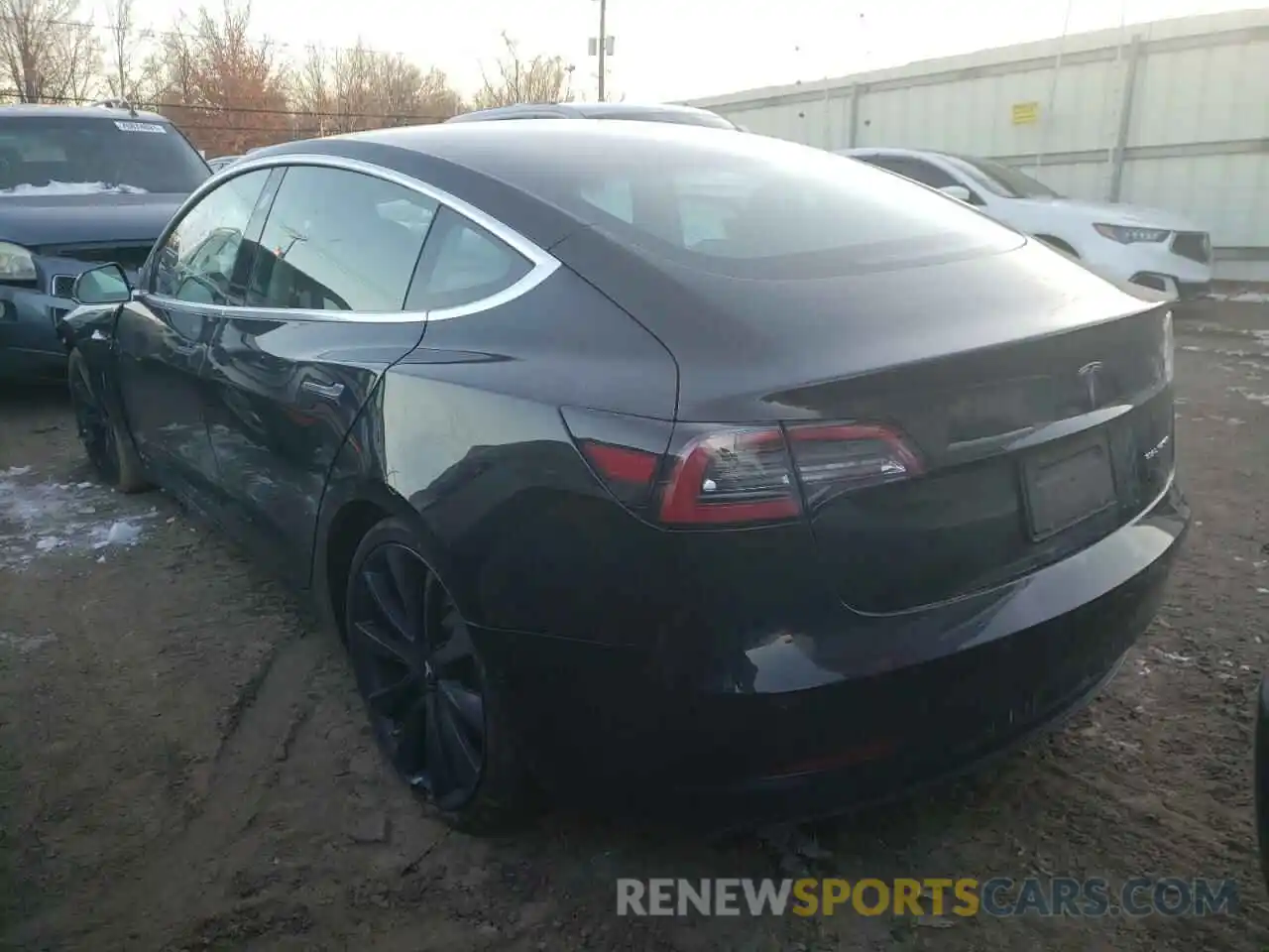 3 Photograph of a damaged car 5YJ3E1EB5KF189358 TESLA MODEL 3 2019