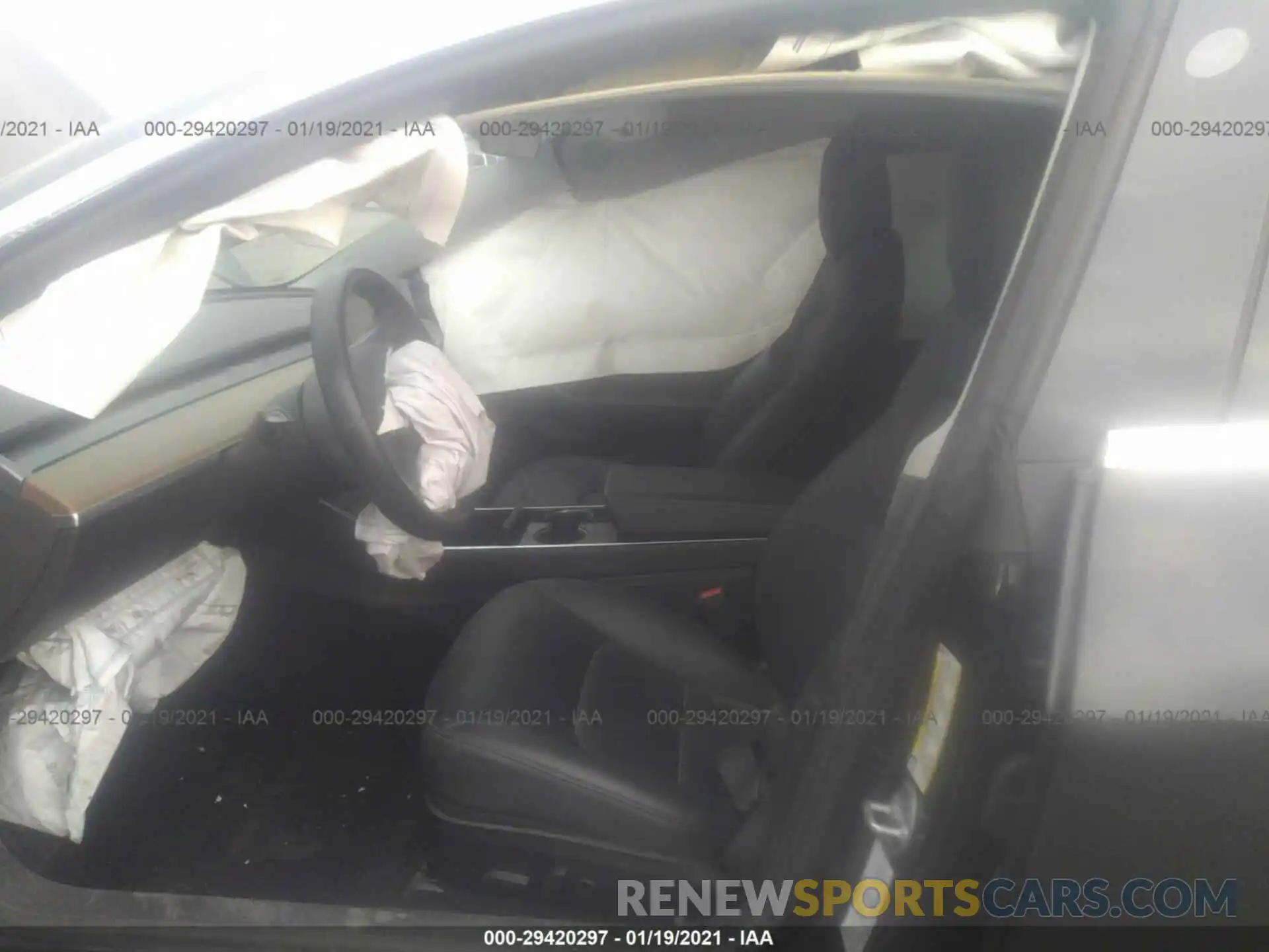 5 Photograph of a damaged car 5YJ3E1EB5KF191238 TESLA MODEL 3 2019