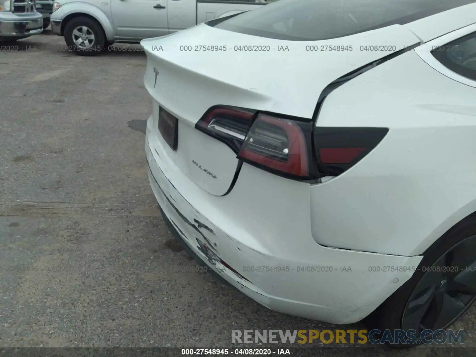 6 Photograph of a damaged car 5YJ3E1EB5KF191532 TESLA MODEL 3 2019