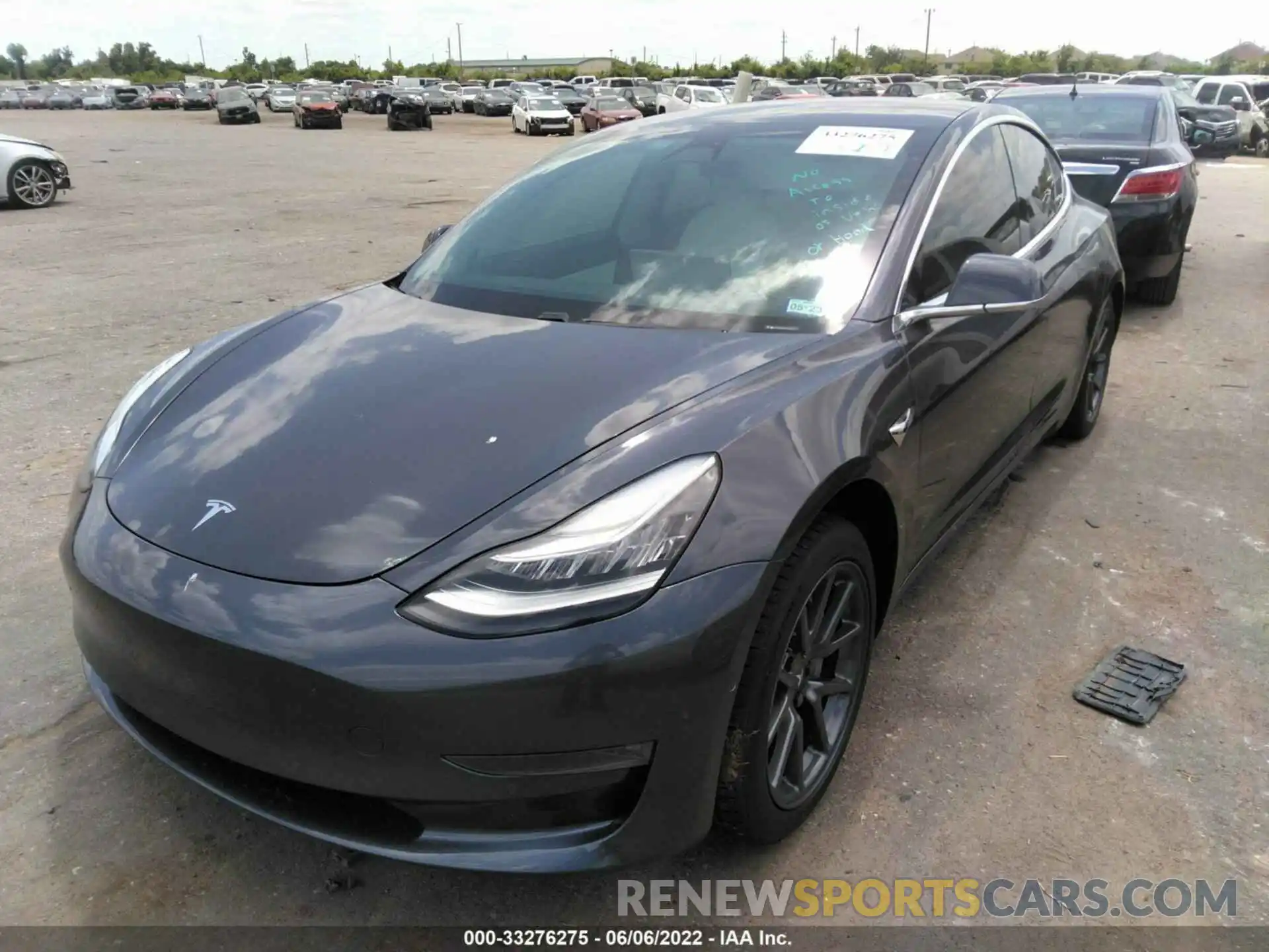 2 Фотография поврежденного автомобиля 5YJ3E1EB5KF192423 TESLA MODEL 3 2019