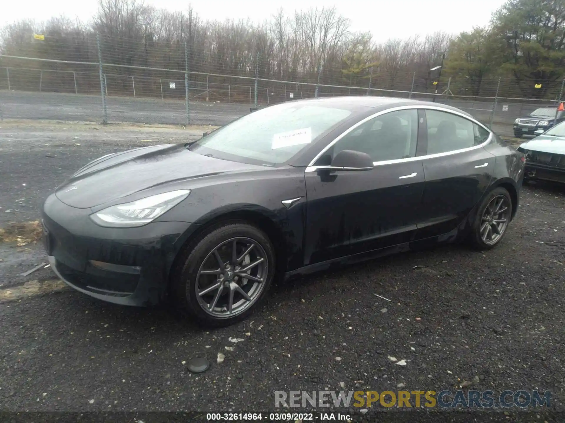 2 Photograph of a damaged car 5YJ3E1EB5KF199159 TESLA MODEL 3 2019