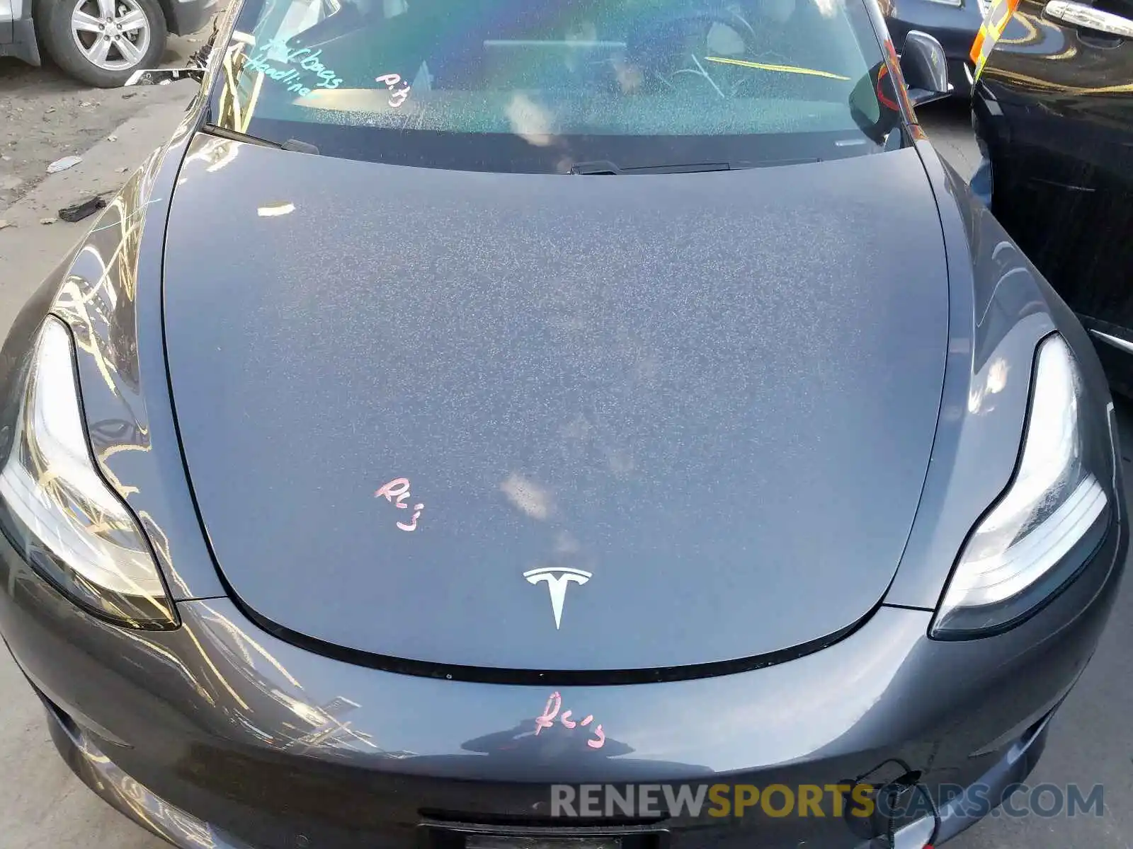 7 Photograph of a damaged car 5YJ3E1EB5KF209690 TESLA MODEL 3 2019