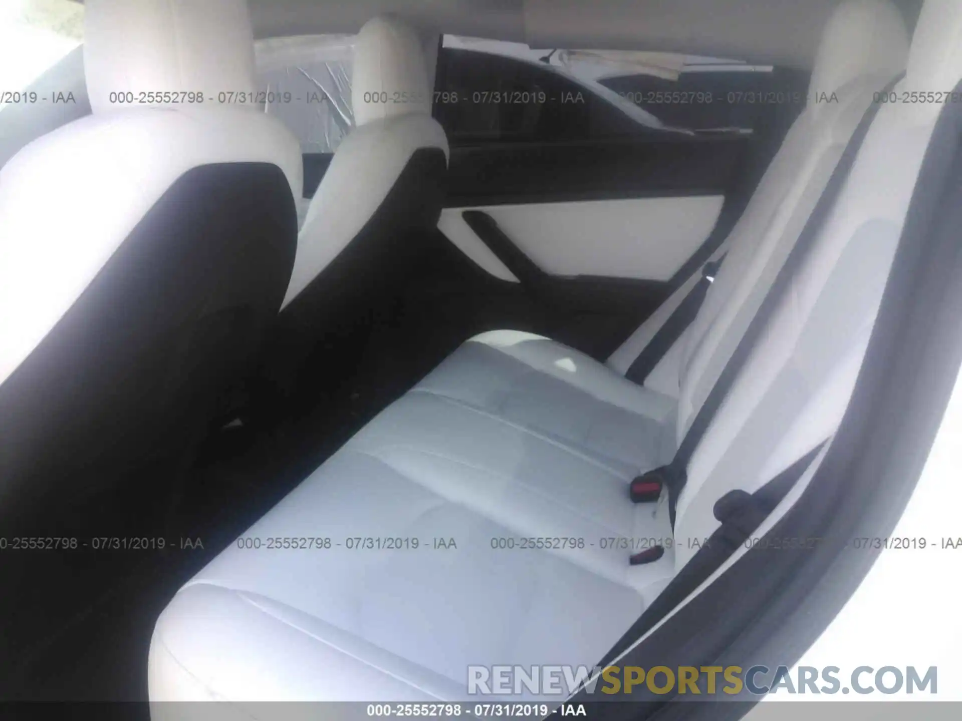 8 Photograph of a damaged car 5YJ3E1EB5KF213559 TESLA MODEL 3 2019