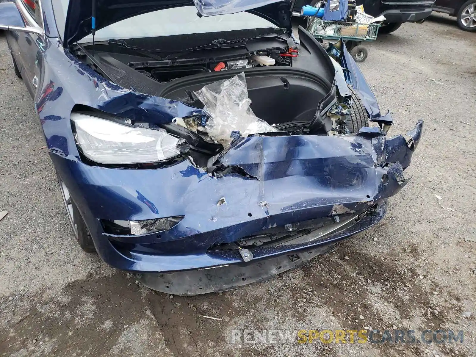 9 Photograph of a damaged car 5YJ3E1EB5KF359458 TESLA MODEL 3 2019