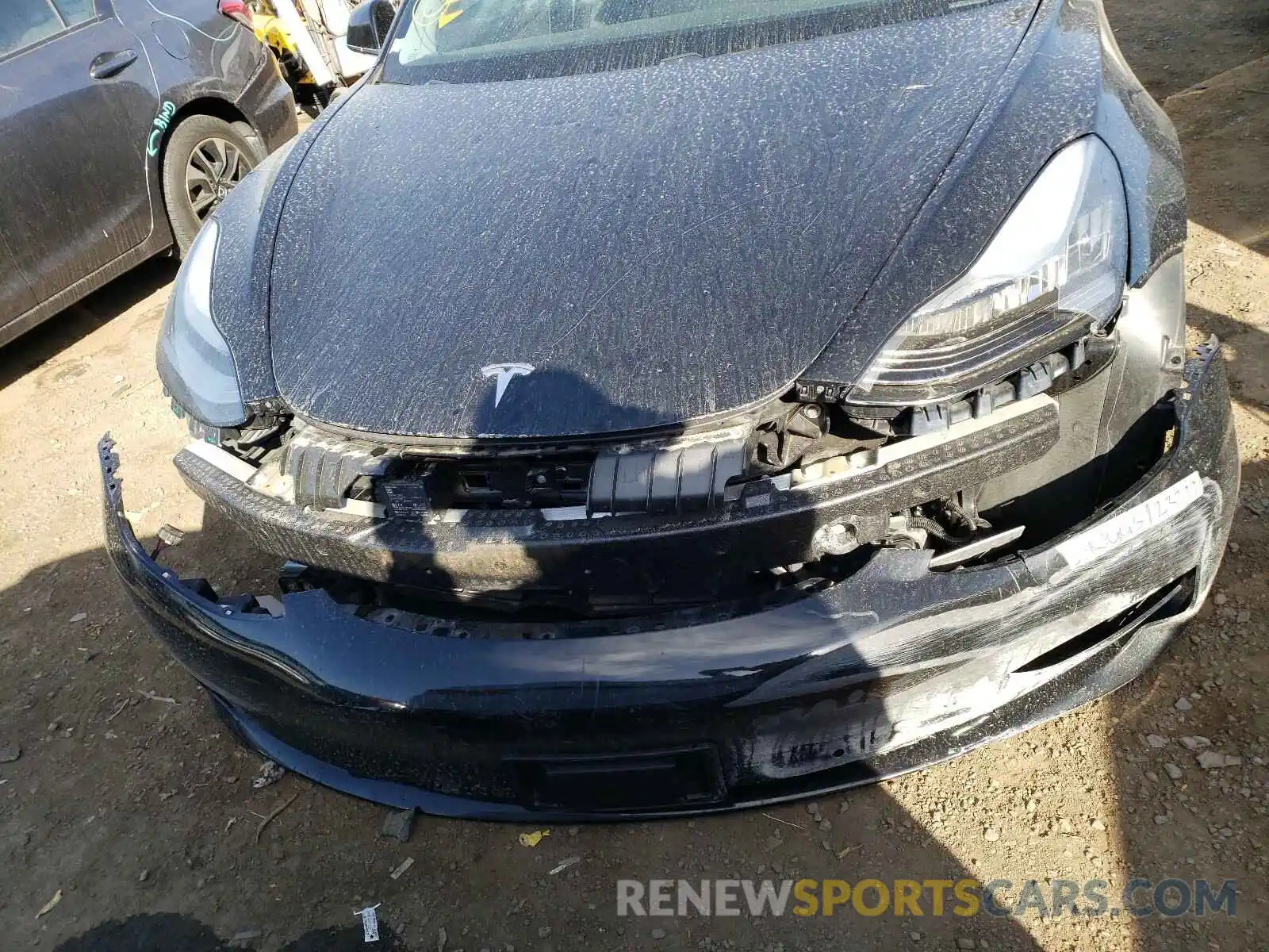 9 Photograph of a damaged car 5YJ3E1EB5KF385199 TESLA MODEL 3 2019