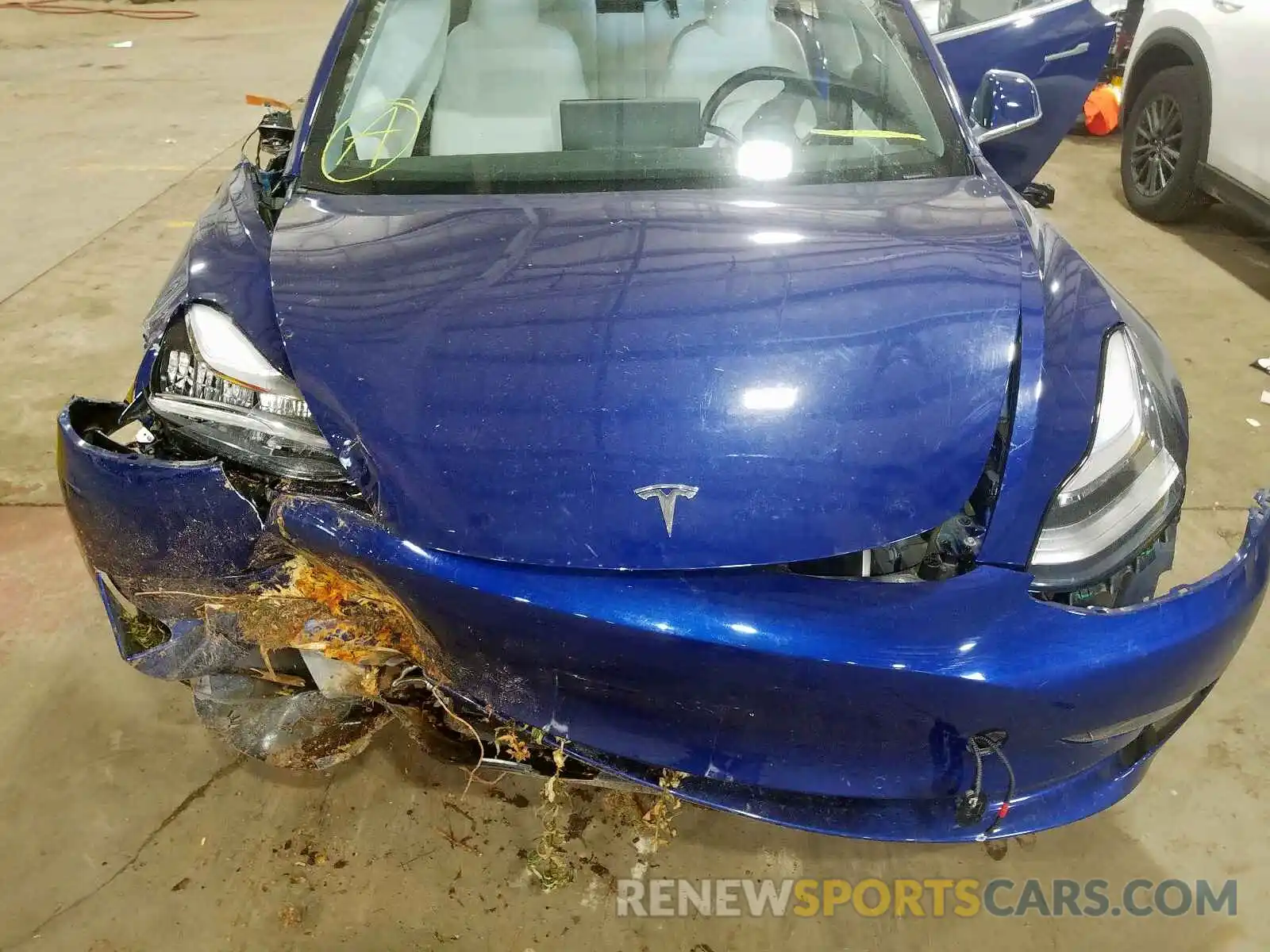 7 Photograph of a damaged car 5YJ3E1EB5KF391102 TESLA MODEL 3 2019