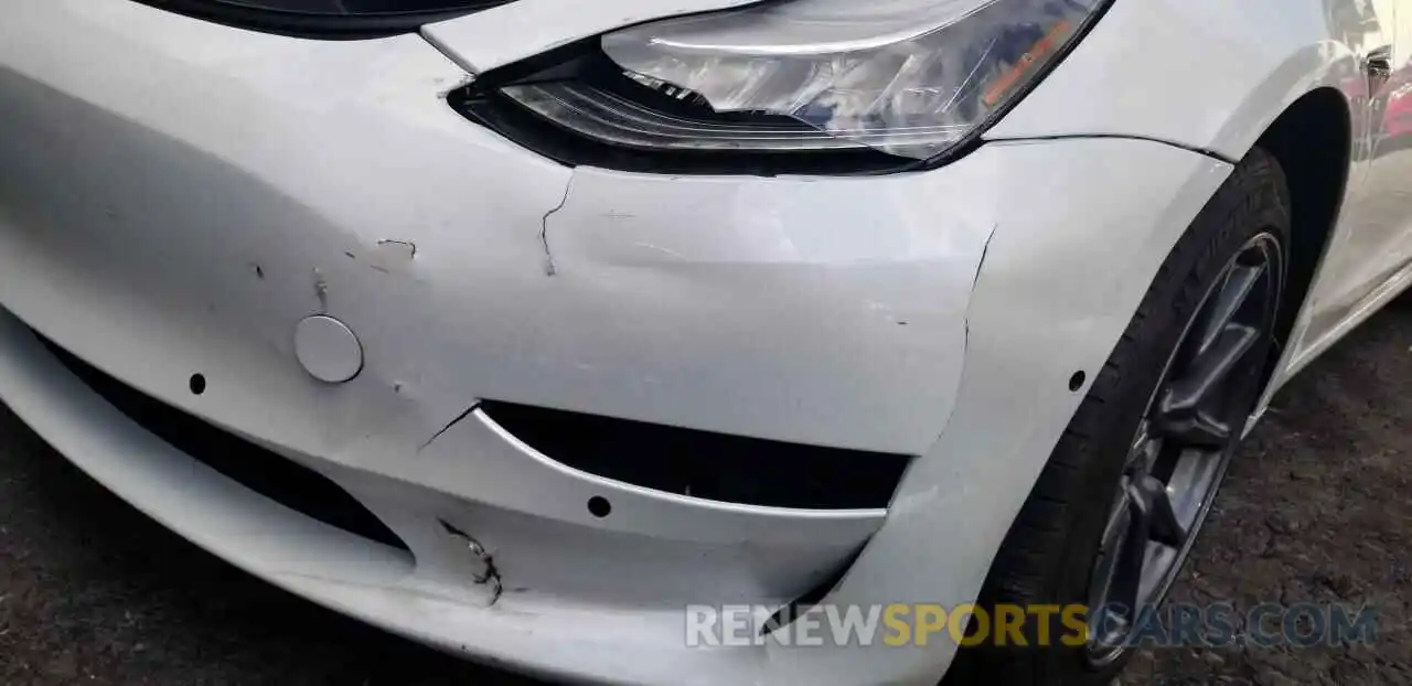 7 Photograph of a damaged car 5YJ3E1EB5KF391343 TESLA MODEL 3 2019