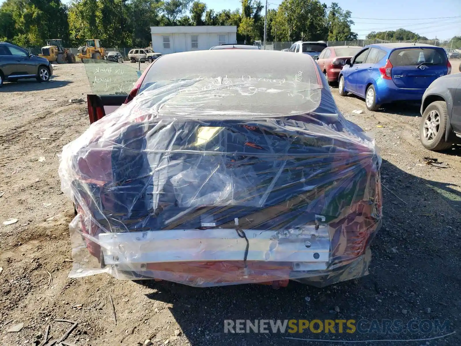 9 Photograph of a damaged car 5YJ3E1EB5KF406939 TESLA MODEL 3 2019