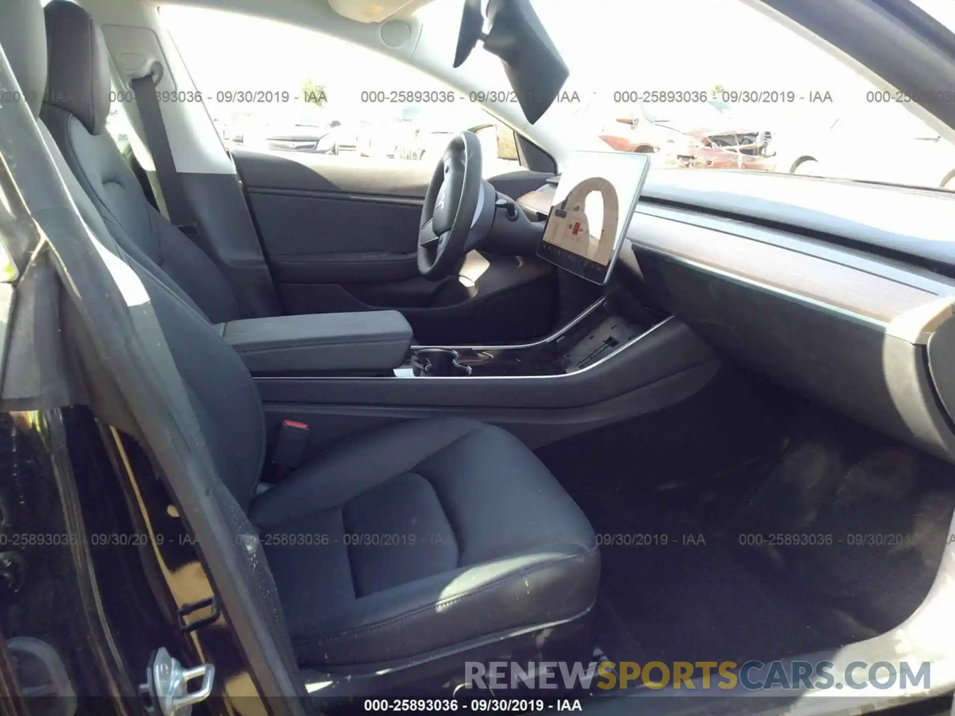 5 Photograph of a damaged car 5YJ3E1EB5KF408447 TESLA MODEL 3 2019