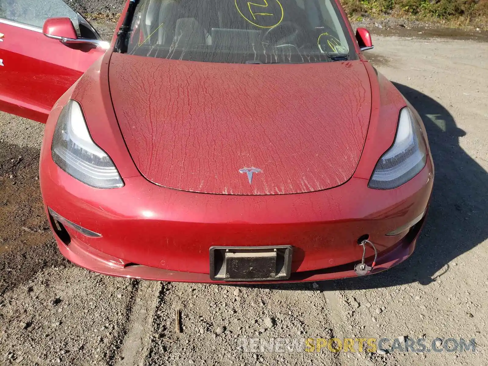 7 Photograph of a damaged car 5YJ3E1EB5KF418203 TESLA MODEL 3 2019