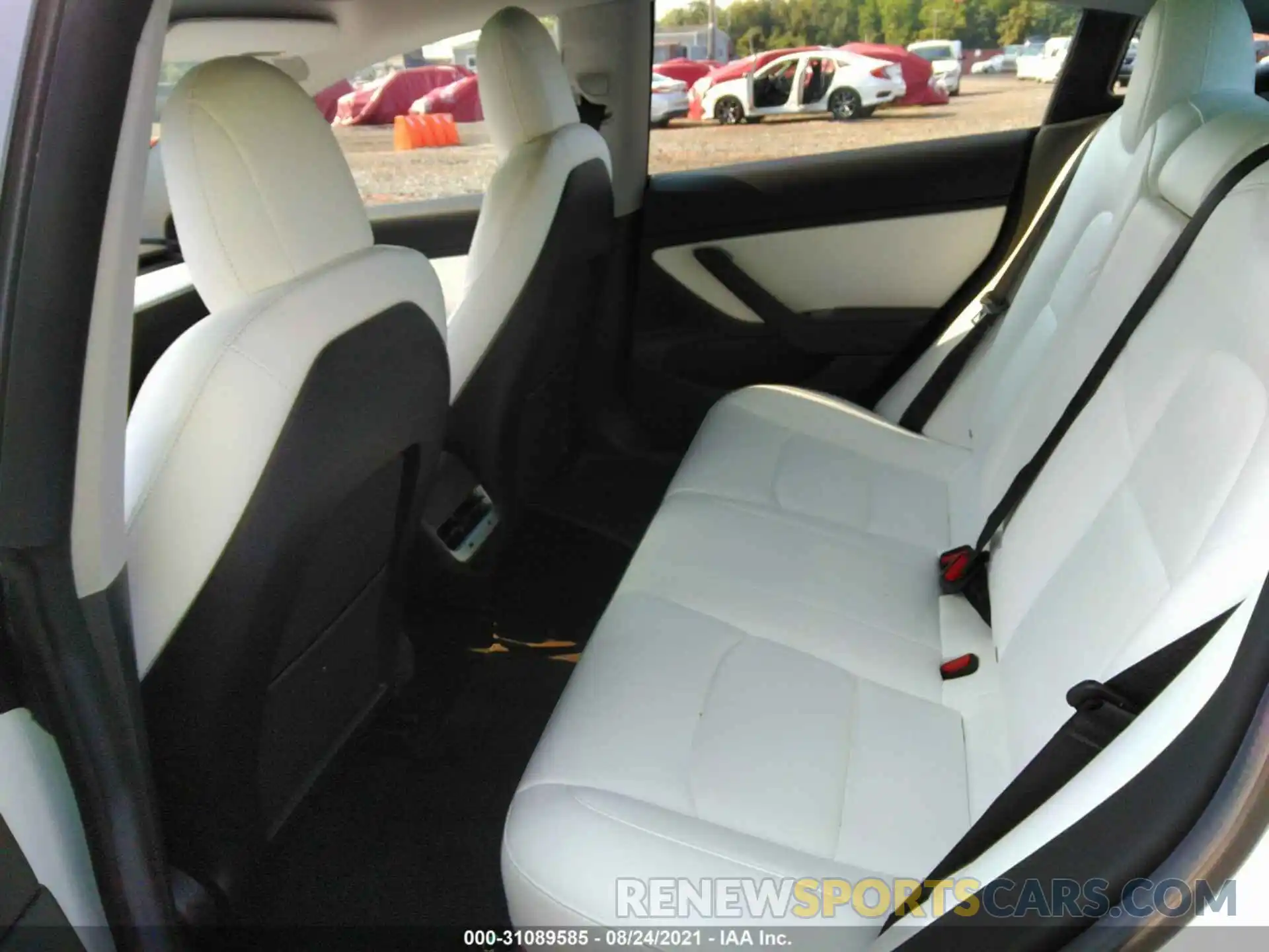 8 Photograph of a damaged car 5YJ3E1EB5KF422123 TESLA MODEL 3 2019