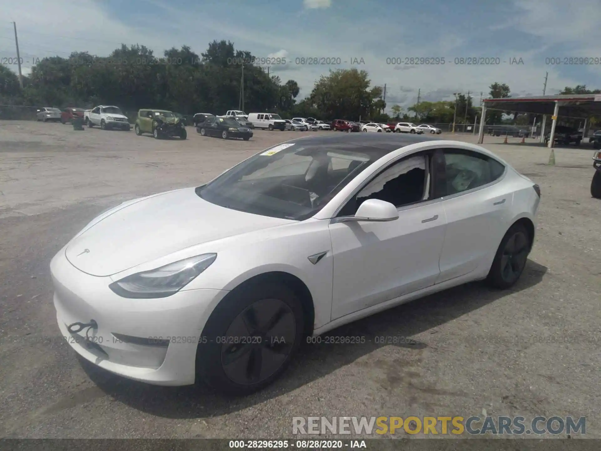 2 Фотография поврежденного автомобиля 5YJ3E1EB5KF433509 TESLA MODEL 3 2019