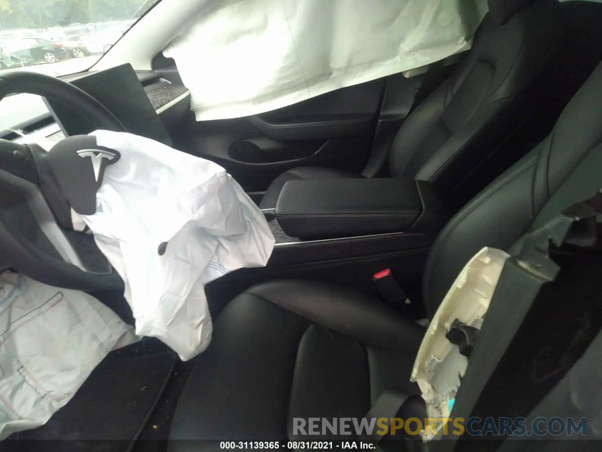 5 Photograph of a damaged car 5YJ3E1EB5KF438340 TESLA MODEL 3 2019