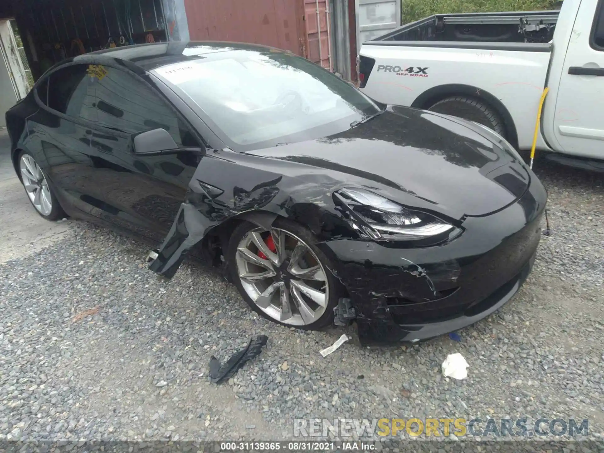 6 Photograph of a damaged car 5YJ3E1EB5KF438340 TESLA MODEL 3 2019