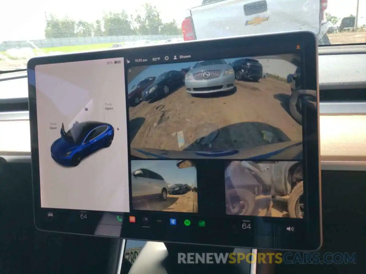 9 Photograph of a damaged car 5YJ3E1EB5KF442159 TESLA MODEL 3 2019