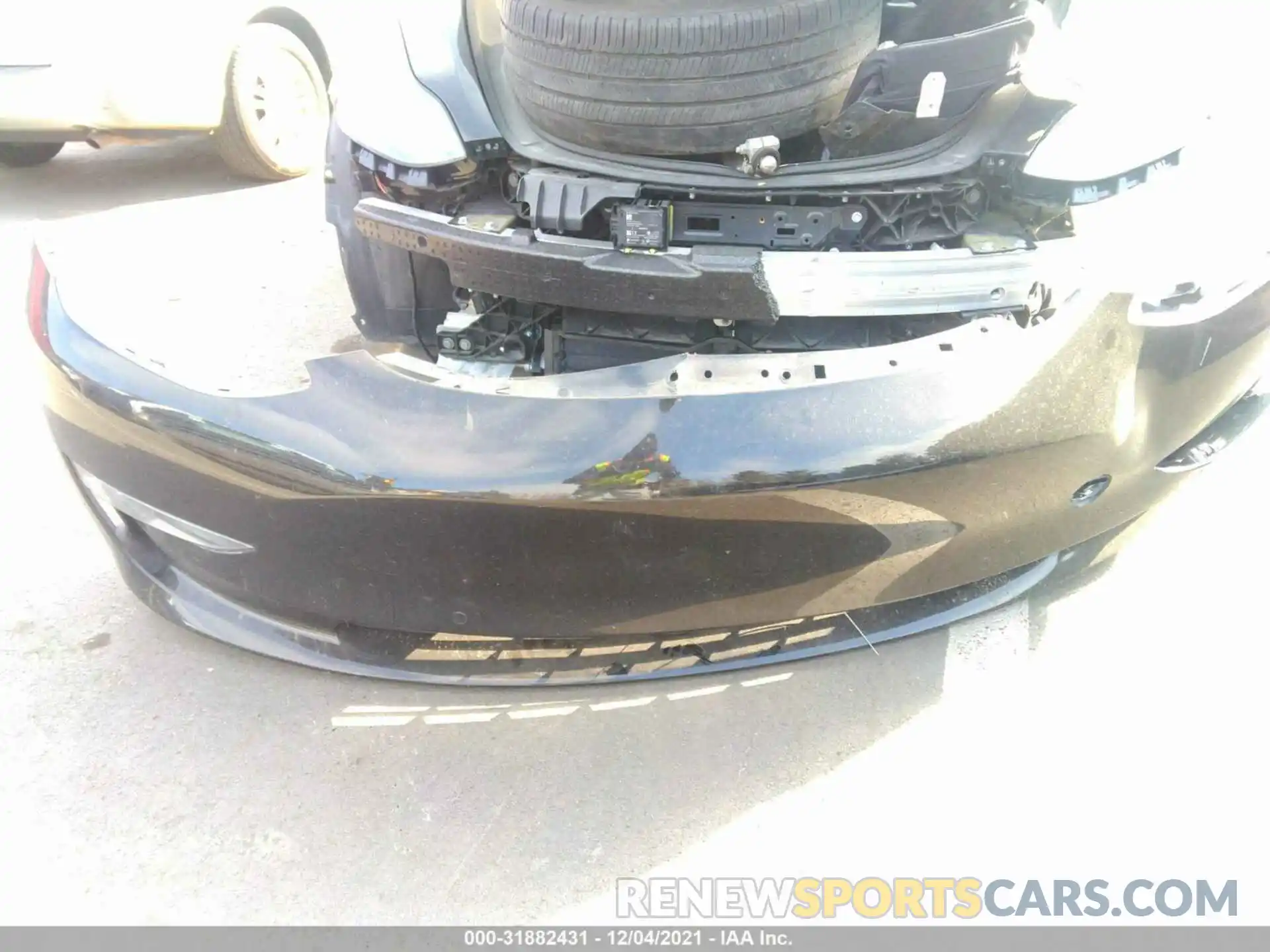 12 Photograph of a damaged car 5YJ3E1EB5KF451704 TESLA MODEL 3 2019