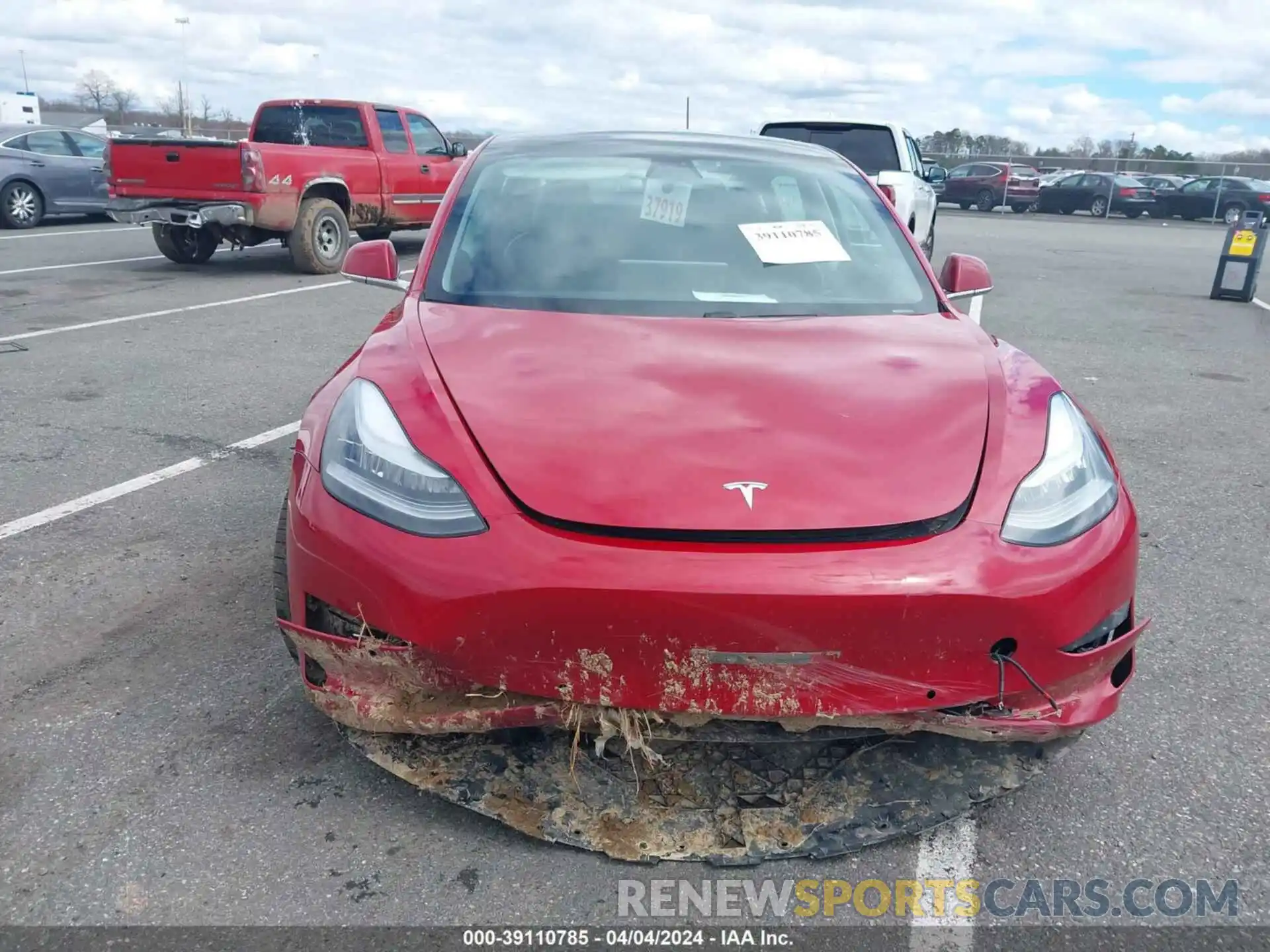 12 Photograph of a damaged car 5YJ3E1EB5KF452478 TESLA MODEL 3 2019