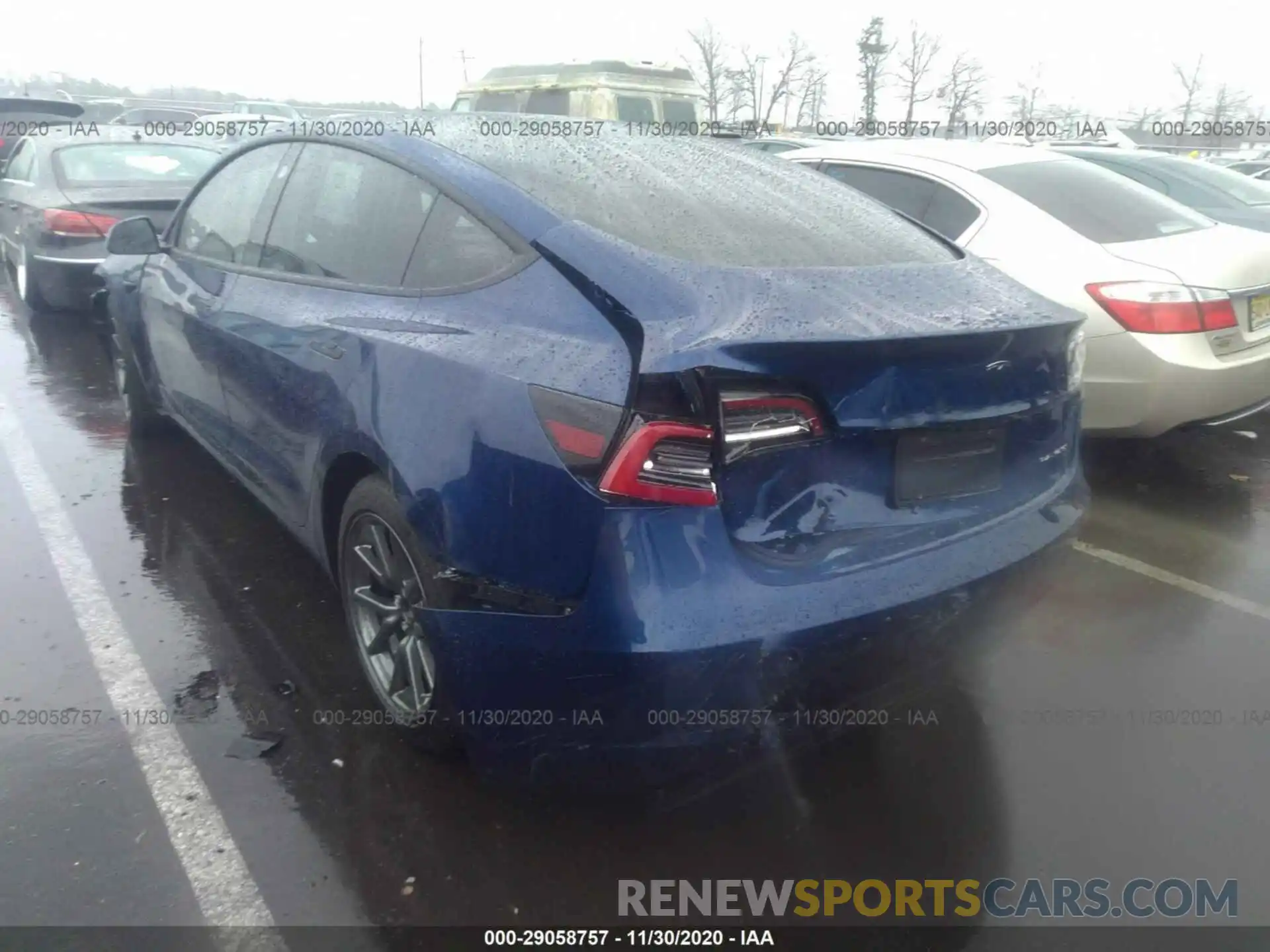 3 Photograph of a damaged car 5YJ3E1EB5KF452836 TESLA MODEL 3 2019