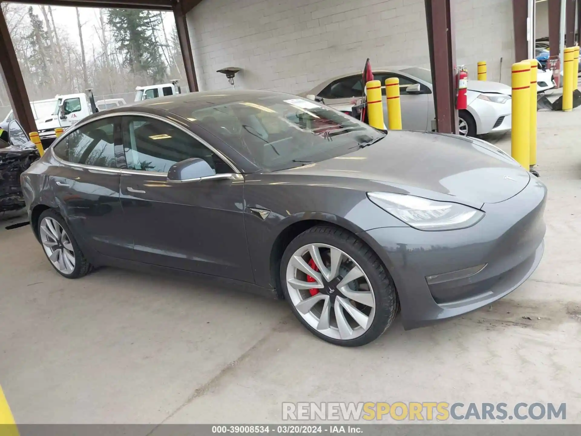 13 Photograph of a damaged car 5YJ3E1EB5KF477574 TESLA MODEL 3 2019