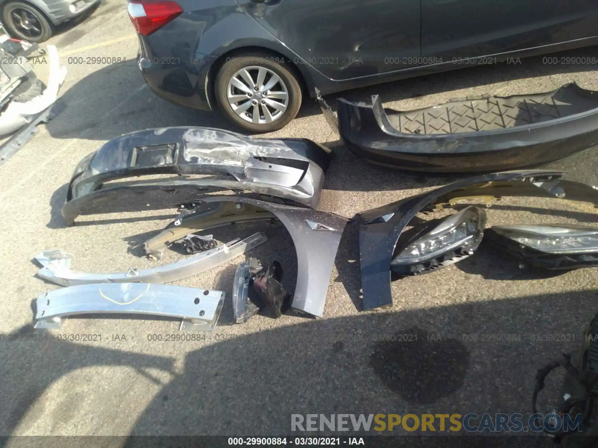 12 Фотография поврежденного автомобиля 5YJ3E1EB5KF492947 TESLA MODEL 3 2019