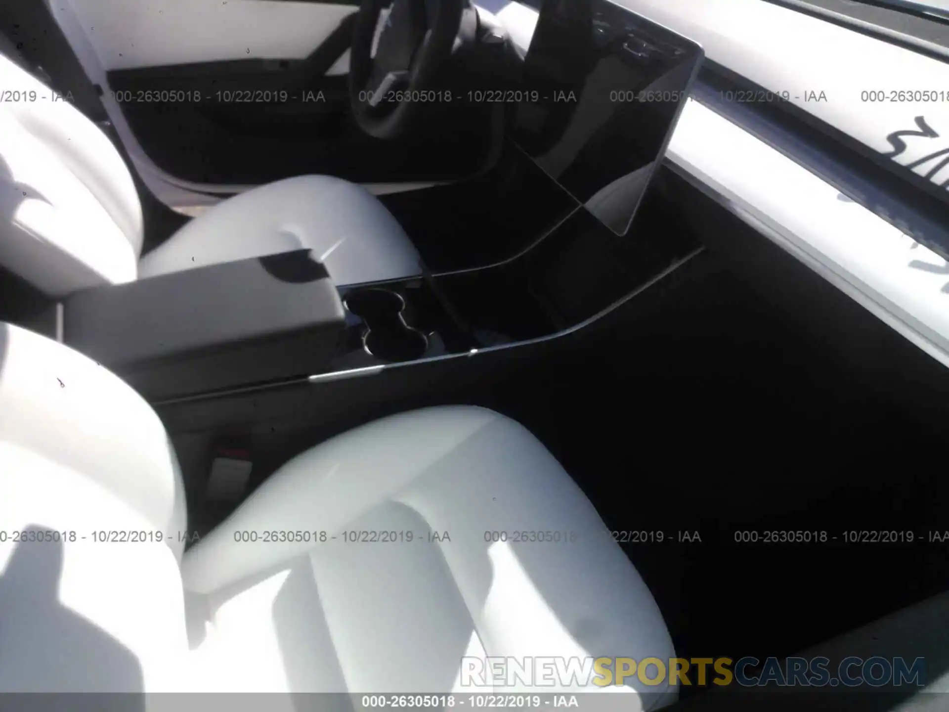 5 Photograph of a damaged car 5YJ3E1EB5KF494455 TESLA MODEL 3 2019