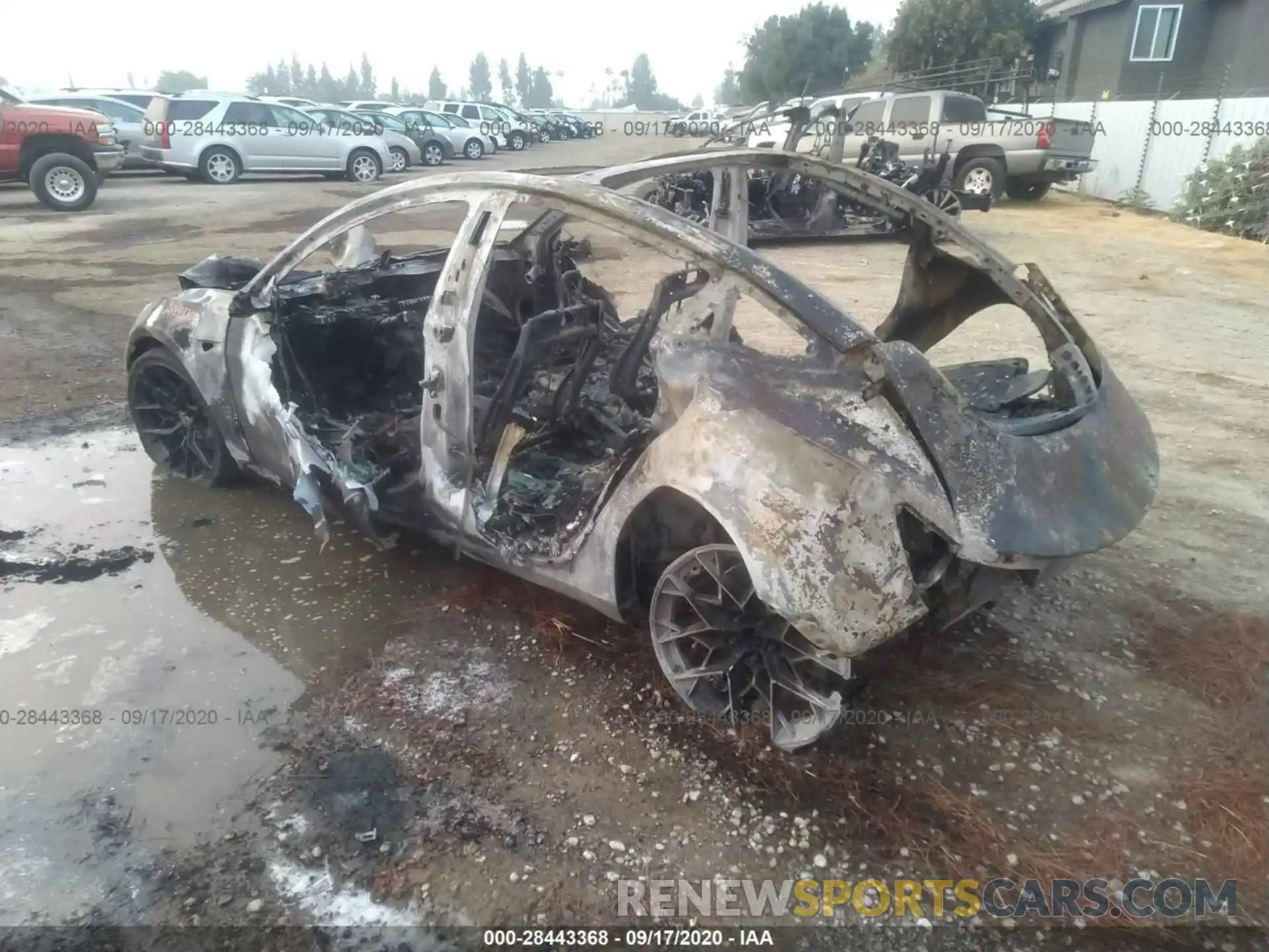 3 Photograph of a damaged car 5YJ3E1EB5KF494729 TESLA MODEL 3 2019