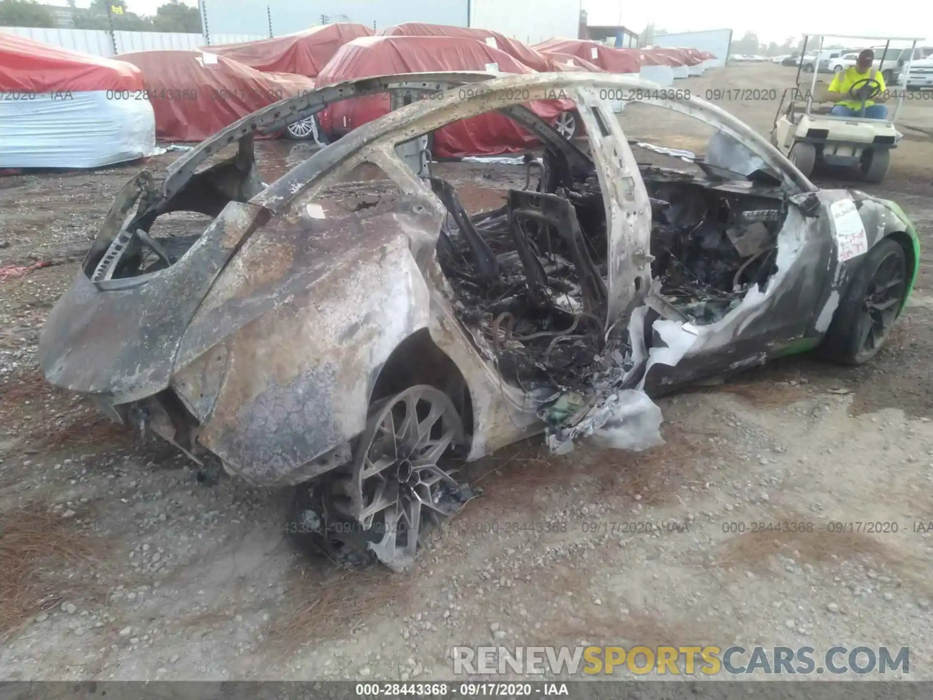 4 Photograph of a damaged car 5YJ3E1EB5KF494729 TESLA MODEL 3 2019