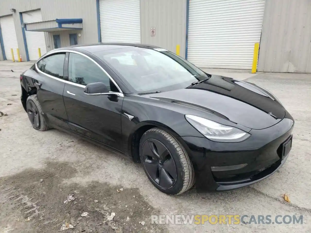 1 Photograph of a damaged car 5YJ3E1EB5KF511321 TESLA MODEL 3 2019