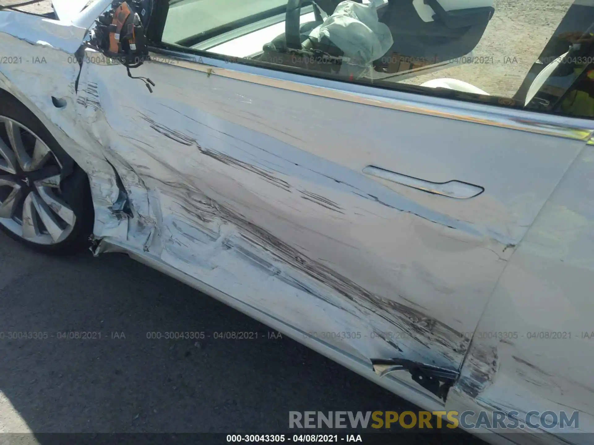 6 Фотография поврежденного автомобиля 5YJ3E1EB5KF513473 TESLA MODEL 3 2019