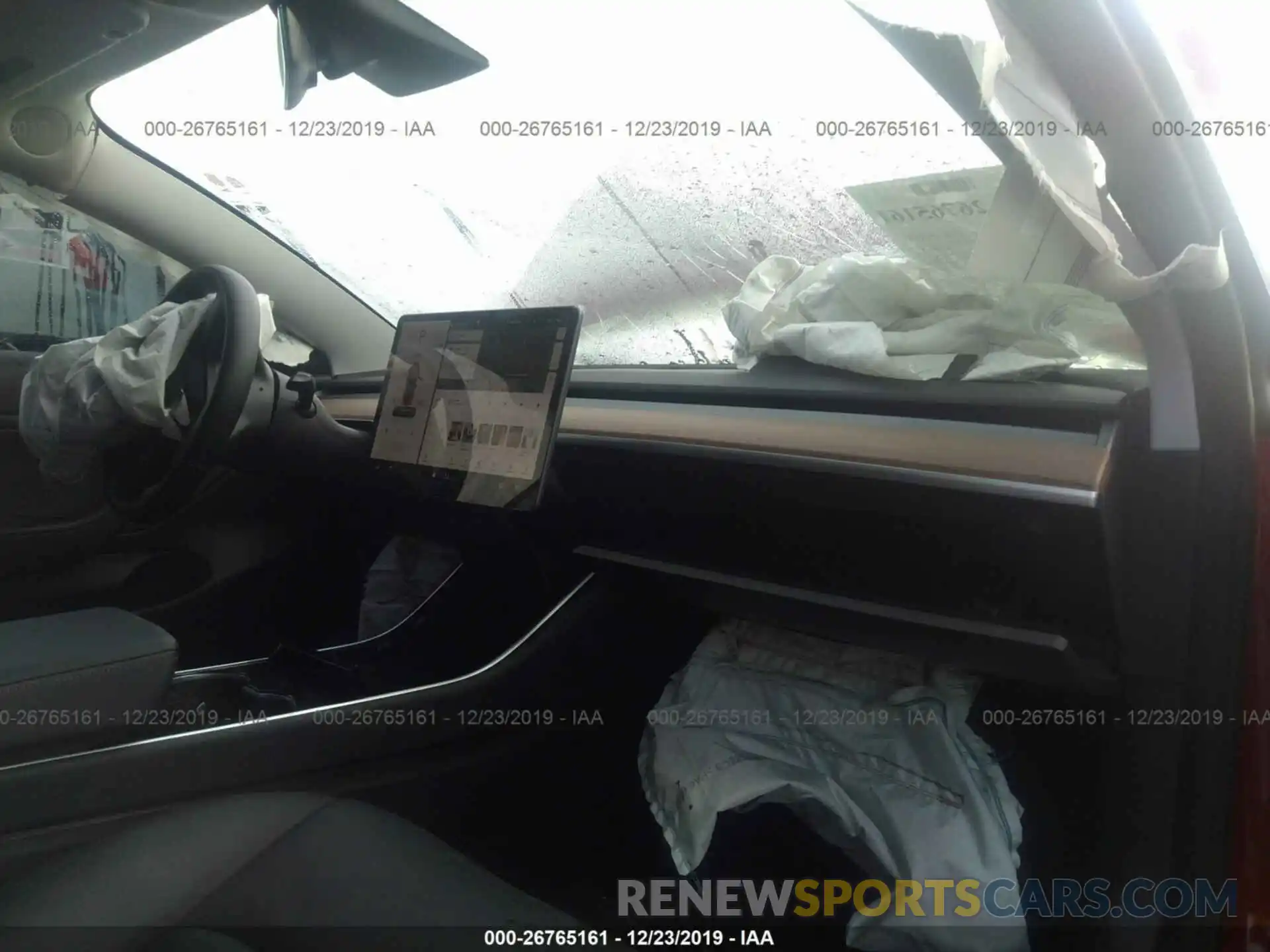 5 Photograph of a damaged car 5YJ3E1EB6KF193936 TESLA MODEL 3 2019