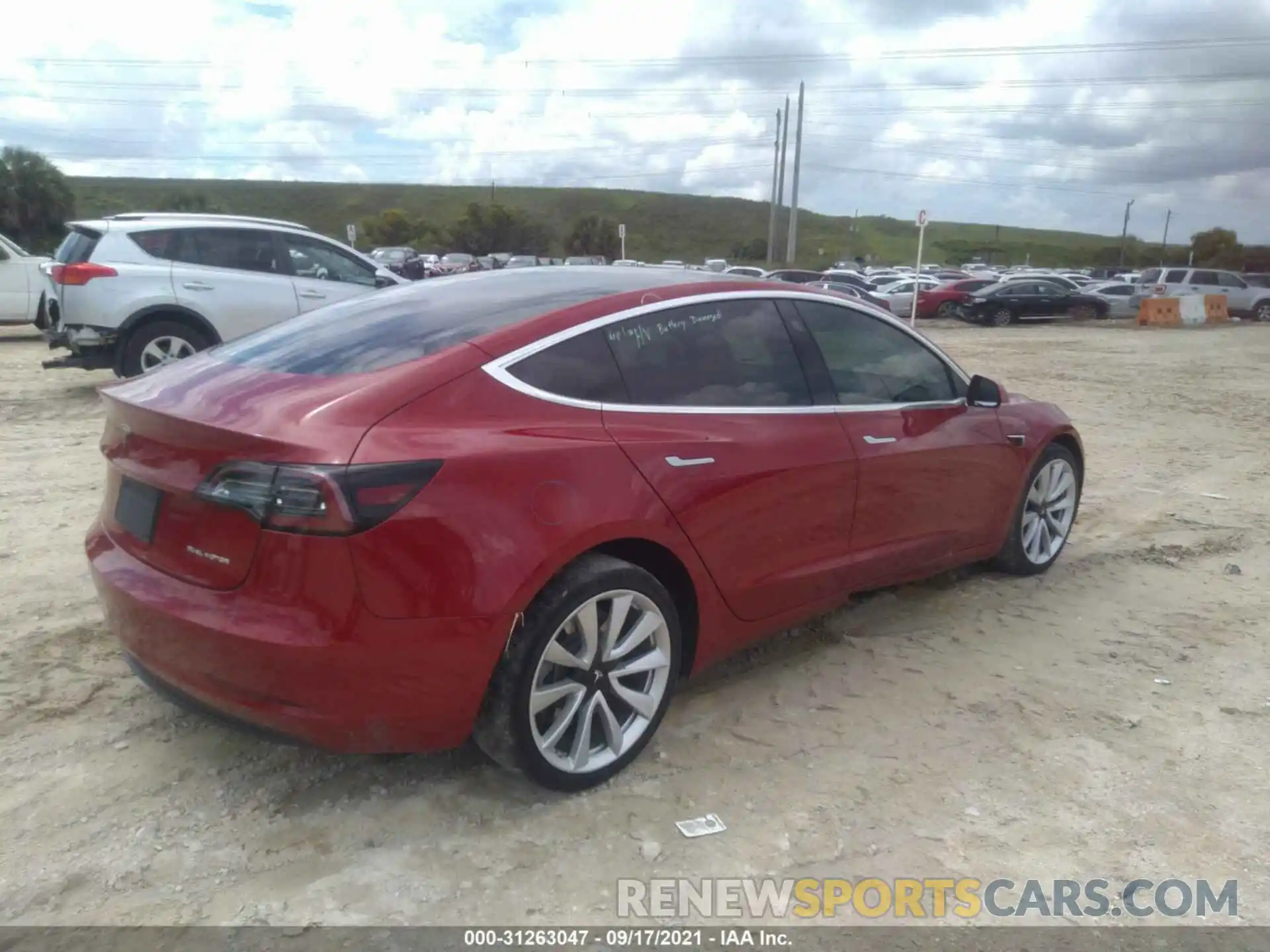 4 Photograph of a damaged car 5YJ3E1EB6KF194536 TESLA MODEL 3 2019