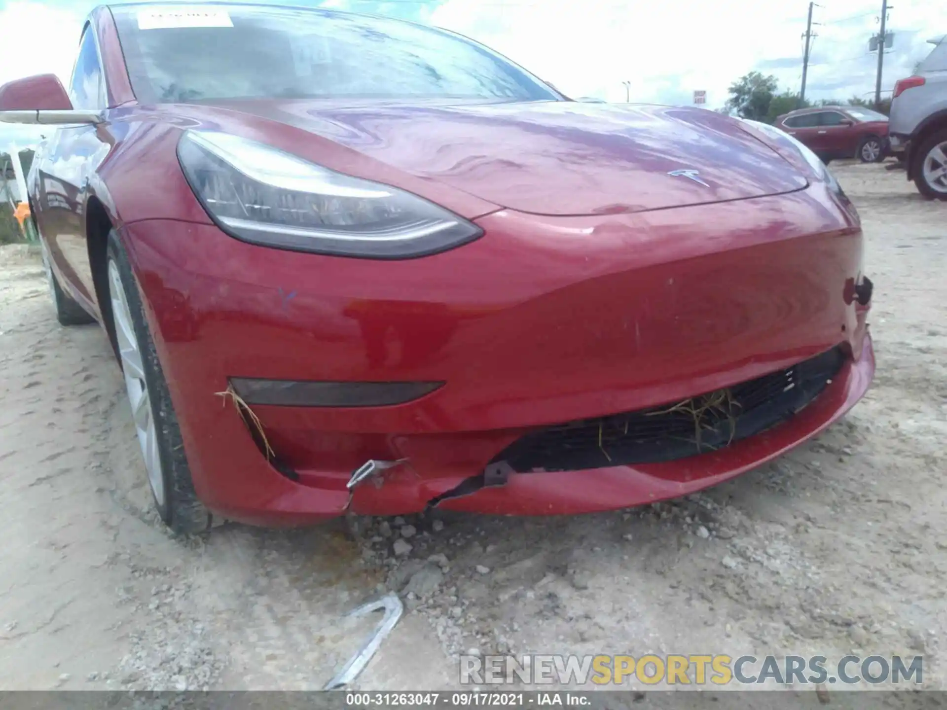 6 Photograph of a damaged car 5YJ3E1EB6KF194536 TESLA MODEL 3 2019