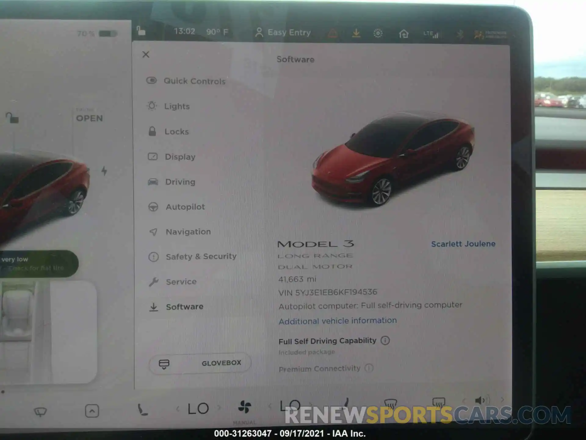 7 Photograph of a damaged car 5YJ3E1EB6KF194536 TESLA MODEL 3 2019