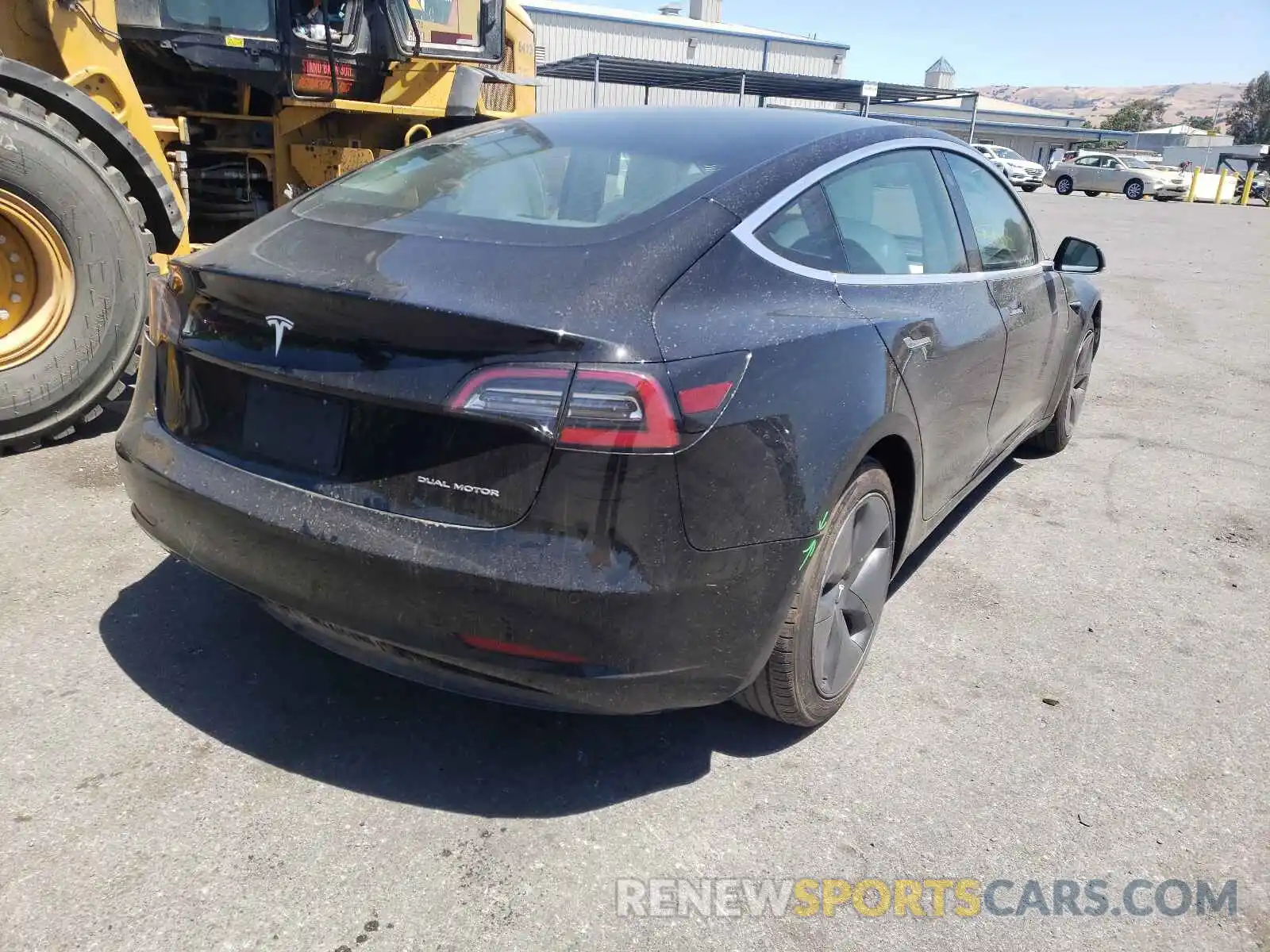 4 Фотография поврежденного автомобиля 5YJ3E1EB6KF194987 TESLA MODEL 3 2019