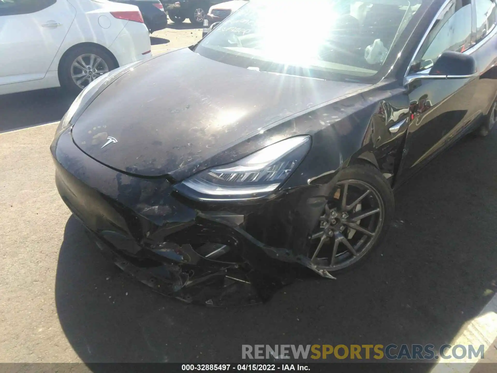 6 Photograph of a damaged car 5YJ3E1EB6KF197212 TESLA MODEL 3 2019