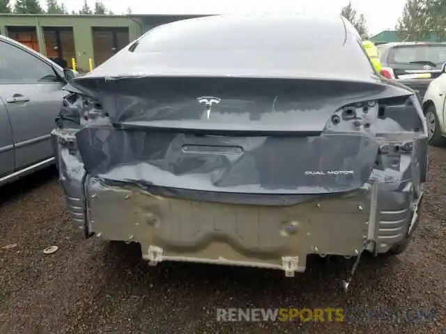 9 Photograph of a damaged car 5YJ3E1EB6KF205941 TESLA MODEL 3 2019