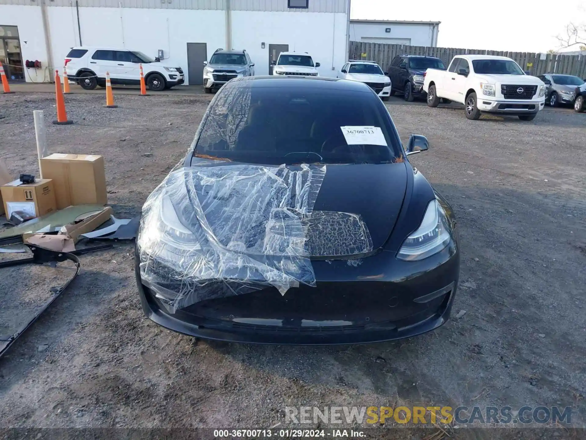 13 Photograph of a damaged car 5YJ3E1EB6KF208953 TESLA MODEL 3 2019