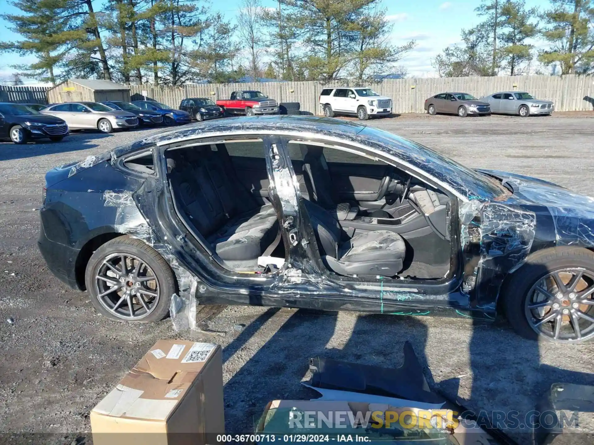 14 Photograph of a damaged car 5YJ3E1EB6KF208953 TESLA MODEL 3 2019